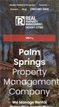 Mobile Screenshot of palmspringspropertymanagement.com